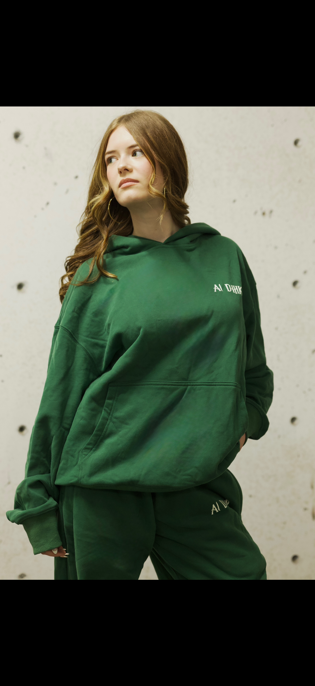 Green Al DHIKR tracksuit