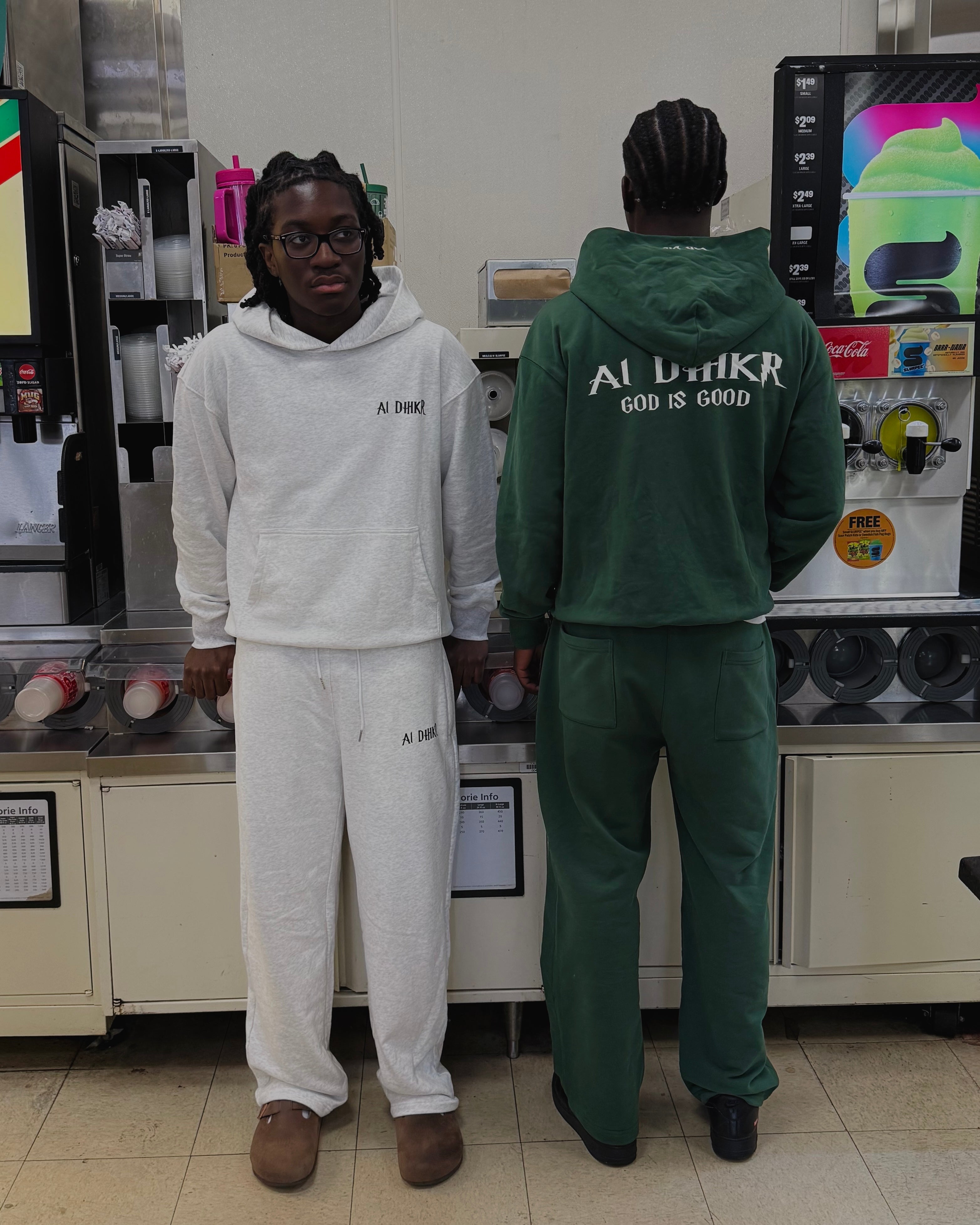 Green Al DHIKR tracksuit