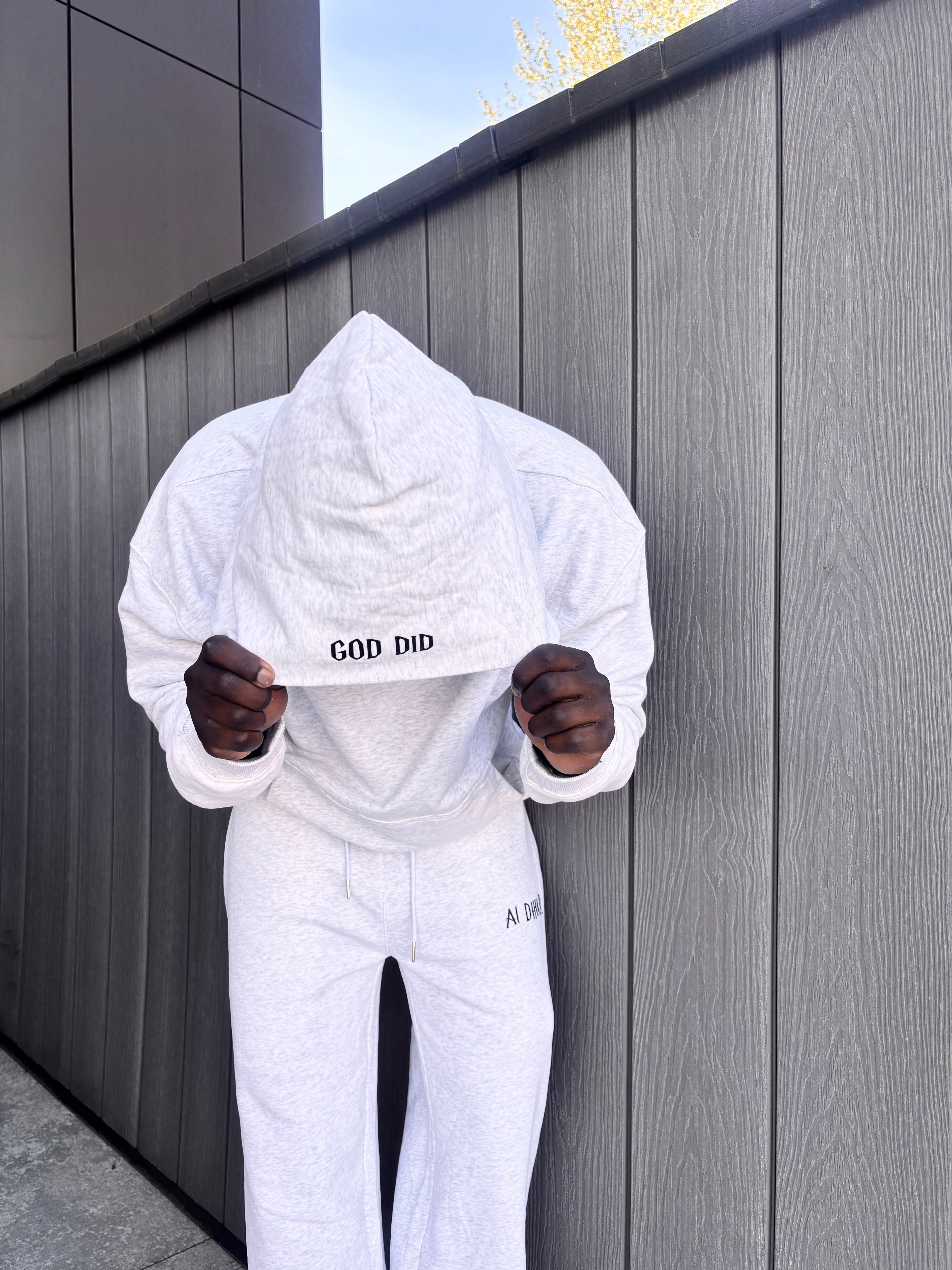 Grey Al DHIKR tracksuit