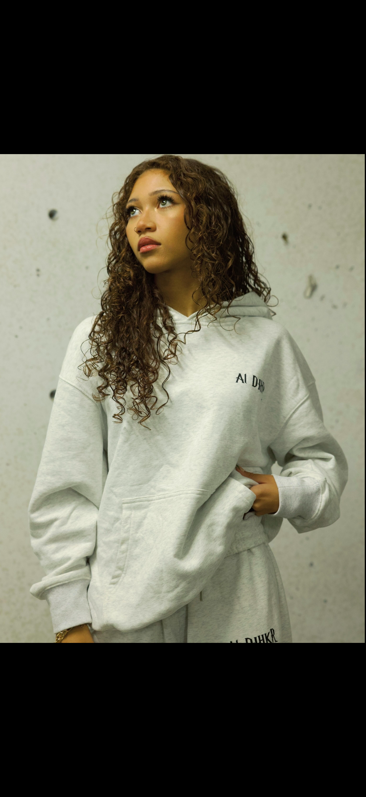 Grey Al DHIKR tracksuit